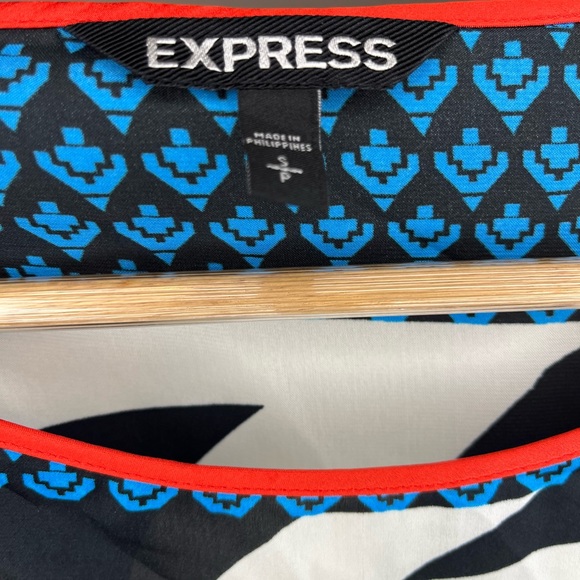 Express Women’s Asian Boho Multicolor Women's Top Size Small - Picture 4 of 4